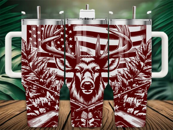 Deer Hunting Tumbler Wraps & Graphics Review