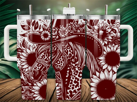 Leopard Horse Tumbler: Graphics & Crafts Design Review