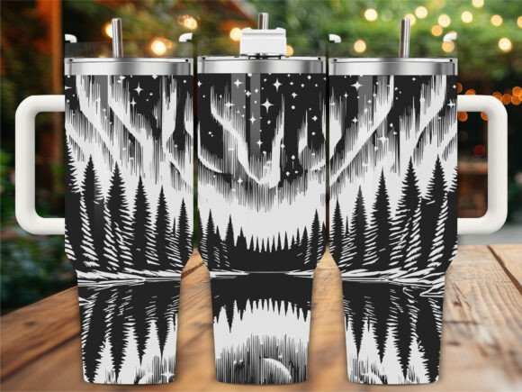 Northern Lights Graphics for Crafts Branding