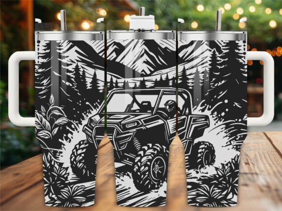 Off Road Vehicle Tumbler Wraps & Graphics Review