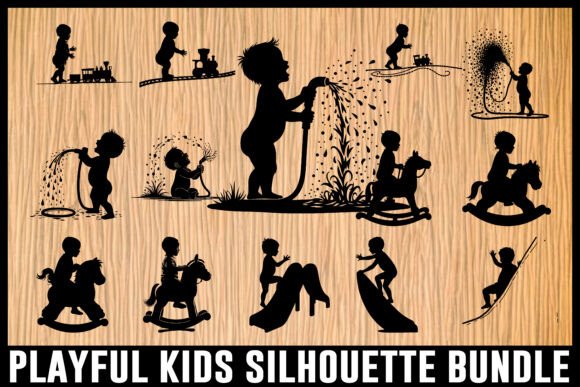 Playful Kids Silhouette Bundle Review