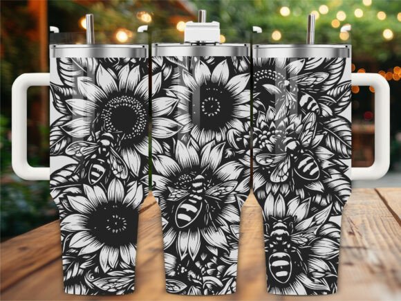 Sunflower Bee: Graphics & Crafts for Editorial Design
