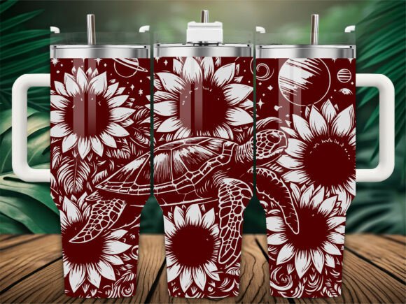 Sunflower Turtle: Graphics & Tumbler Wraps Reviewed